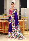 Tew Soft Pure Cotton Printed Fancy Saree Wholesale Price In Surat